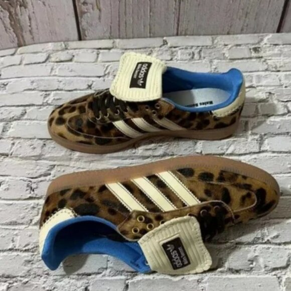 Adidas x Wales Bonner Samba Pony Leopard Print Women's - Picture 6 of 6